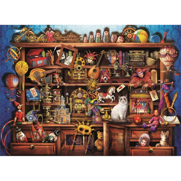 1000 pieces puzzle: Old shop - Clementoni-39512