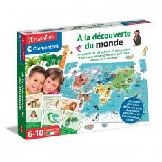Puzzle et quiz : À la découverte du monde
