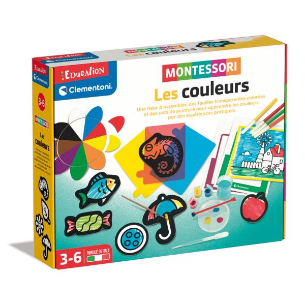 Descubrimiento de los colores - Montessori - Clementoni-52610