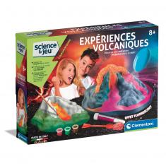 Kit de ciencia y juego: experimentos volcánicos