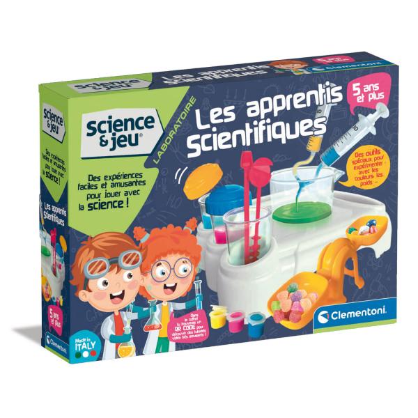 Kit de ciencia y juego: aprendices de científicos - Clementoni-52627