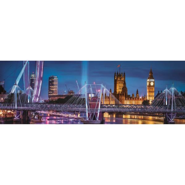 Puzzle Panorama de 1000 piezas: Londres - Clementoni-39485