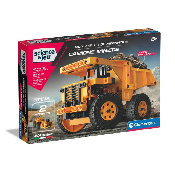 Science and play kit: Mining trucks - Clementoni-52630