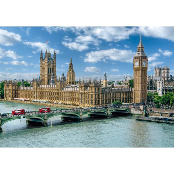  Puzzle 3000 pièces : Les Chambres du Parlement - Clementoni-33037