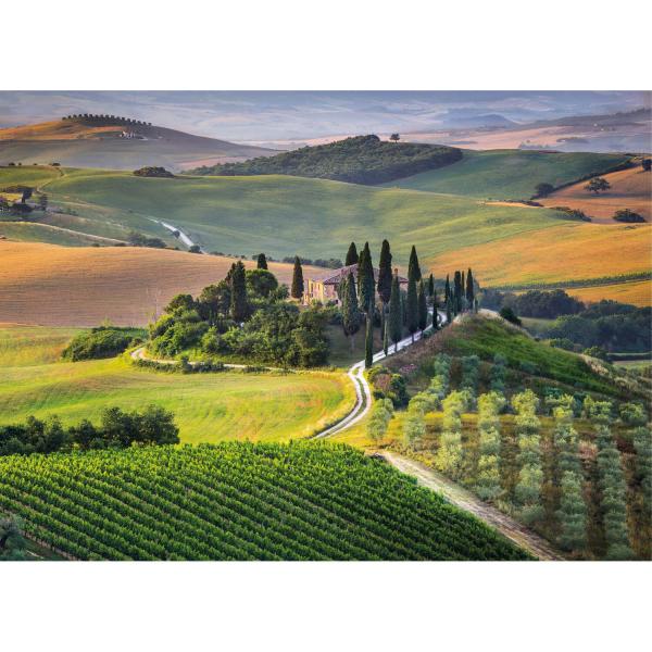 1000 pieces puzzle: Tuscany - Clementoni-39456