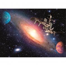 500 pieces puzzle: International Space Station