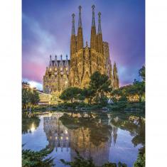 500 pieces puzzle: Barcelona