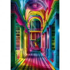  Puzzle Compact 1000 Teile: Colorboom