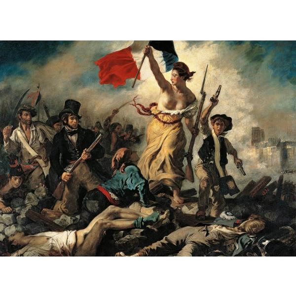 1000 Pieces Museum Puzzle: Liberty Leading The People - Clementoni-39549