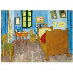 Puzzle Museum 1000 piezas: Dormitorio en Arles