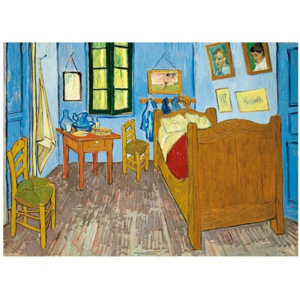 Puzzle Museum 1000 piezas: Dormitorio en Arles - Clementoni-39616