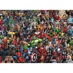 1000 pieces puzzle: Impossible Puzzle: Marvel