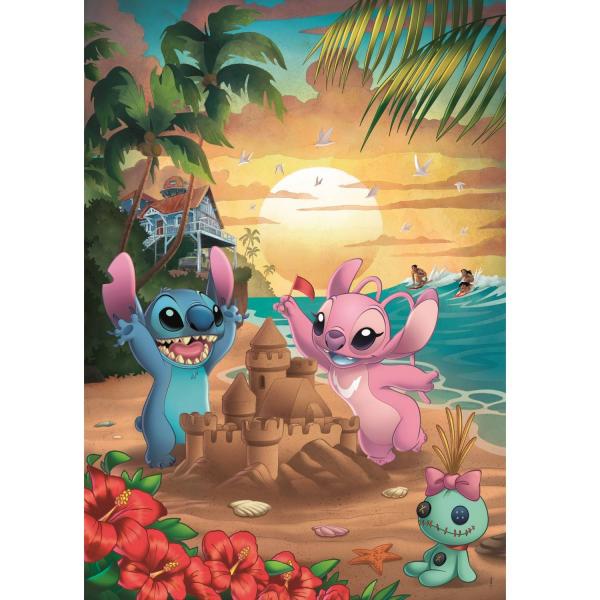 500 piece puzzle: Stitch - Clementoni-35547