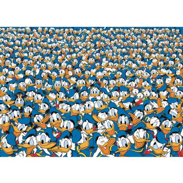 1000 piece puzzle: Impossible Donald - Clementoni-39799