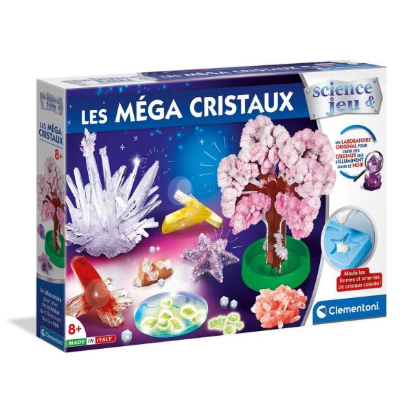 Science et jeu : les méga cristaux - Clementoni-52490