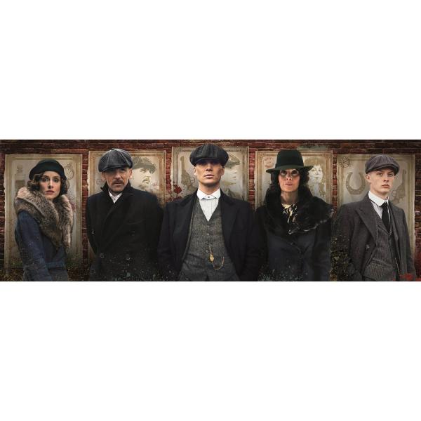 1000 pieces panorama jigsaw puzzle: Peaky Blinders - Clementoni-39567