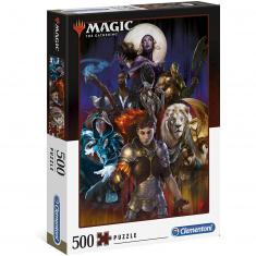 500 pieces puzzle: Magic the Gathering