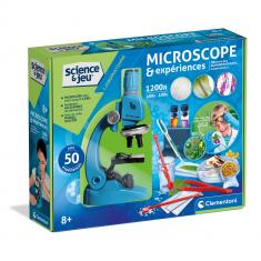 Science et jeu : Microscope et expériences  