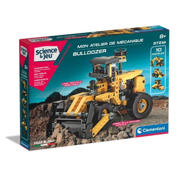  Mechanical workshop: Bulldozer - Clementoni-52671