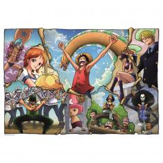 Puzzle Cube 500 pièces : One Piece