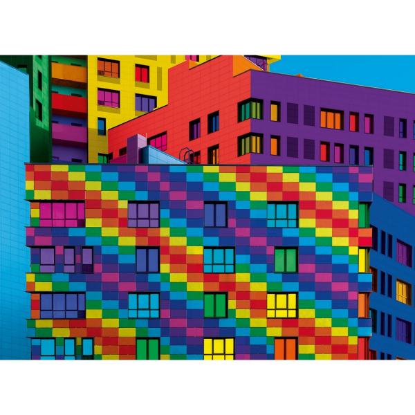 Puzzle 500 pièces : Colorboom - Clementoni-35094