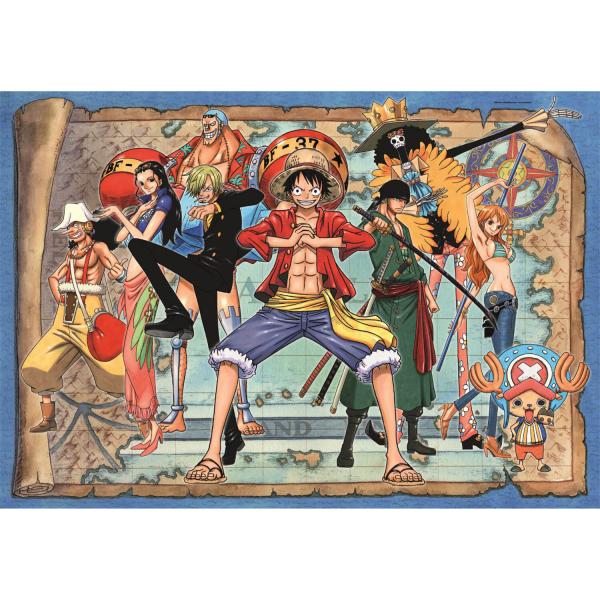 500-piece Cube Puzzle: One Piece - Clementoni-35137