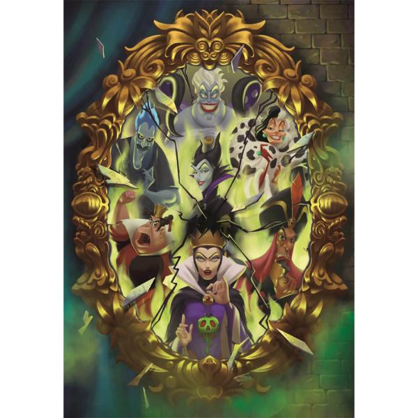 1000 pieces puzzle: Disney : Villains - Clementoni-39718