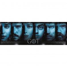 1000 pieces panorama jigsaw puzzle: Game of Thrones