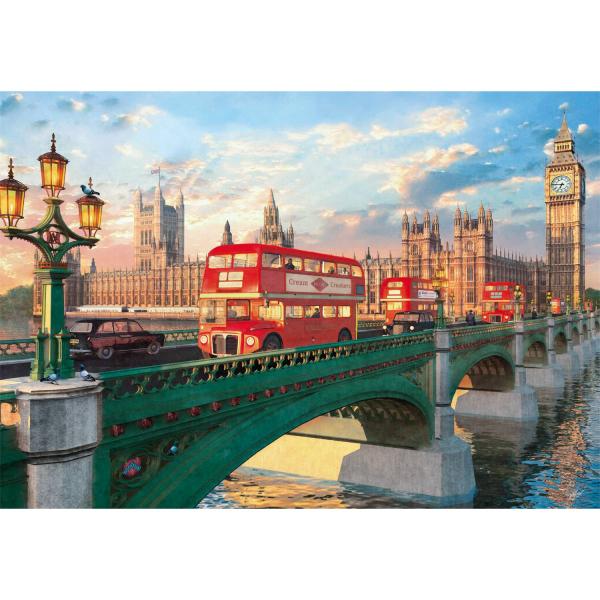  Puzzle Compact 500 pièces : Le Pont de Westminster - Clementoni-35575