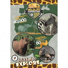 180 pieces puzzle: National Geographic Kids: Wild