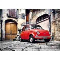 500 piece puzzle : Fiat 500