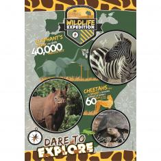 Puzzle 180 pièces : National Geographic Kids : Sauvage