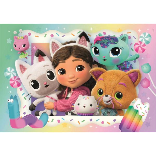 Puzzles 2x20 pièces : Gabby's Dollhouse - Jeux et jouets Clementoni ...
