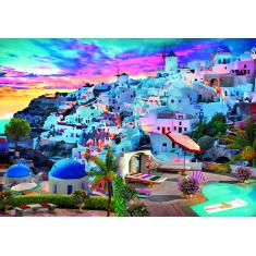 500-teiliges Puzzle: Griechenland-Ansicht