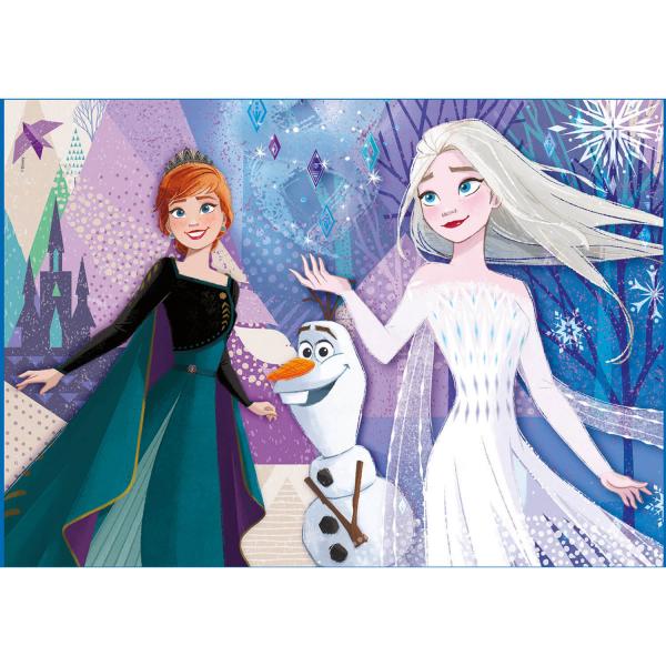 Puzzle 104 pièces : Jewels : La Reine des Neiges 2 (Frozen 2) - Clementoni-20182