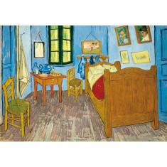 Puzzle Compact 1000 pieces : Van Gogh - Bedroom in Arles 