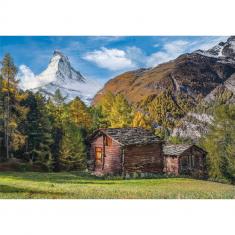 500-teiliges Puzzle: Bezauberndes Matterhorn