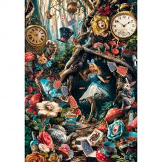  Puzzle Compact 1000 pièces : Un autre jour au pays des merveilles