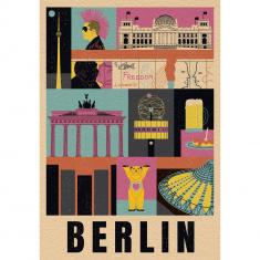 Compact 1000 piece puzzle:Style in the City - Berlin