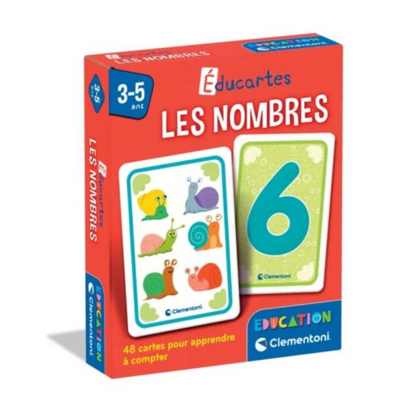 Éducartes : Les nombres - Clementoni-52884