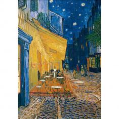  Puzzle Compact 1000 pièces : Van Gogh - Terrasse de café le soir