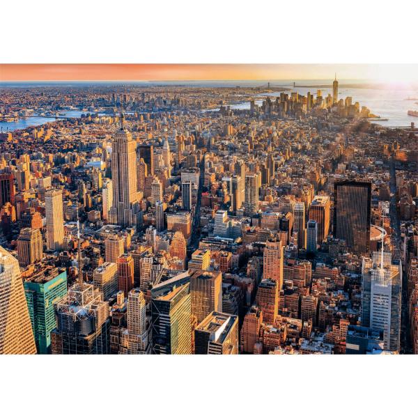 Puzzle Compact 1000 pieces : New York City  - Clementoni-39944