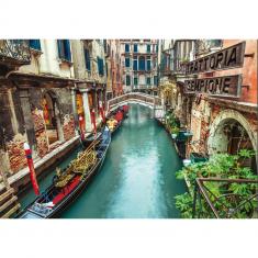  Puzzle Compact 1000 pièces : Canal de Venise