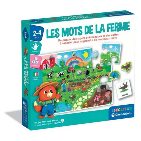 Les mots de la ferme - Clementoni-52906