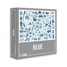 1000 piece puzzle :  Blue