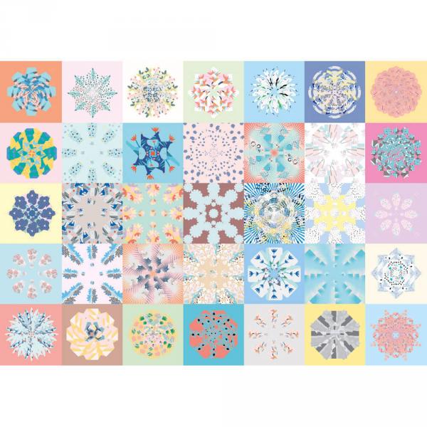 1000 pieces puzzle: Patchwork - Cloudberries-PATCHWORK