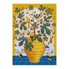 Puzzle 1000 Teile: Santorin