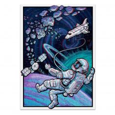 Puzzle 500 piezas: Espacio 3D