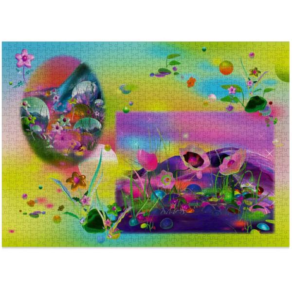 Puzzle 1000 pièces : Dreamscape - Cloudberries-Dreamscape