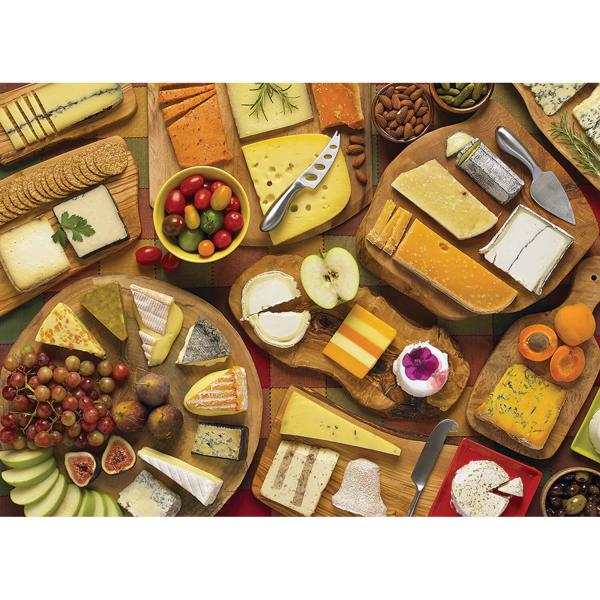 Puzzle 1000 pièces : Plus de fromage s'il vous plaît - CobbleHill-80089